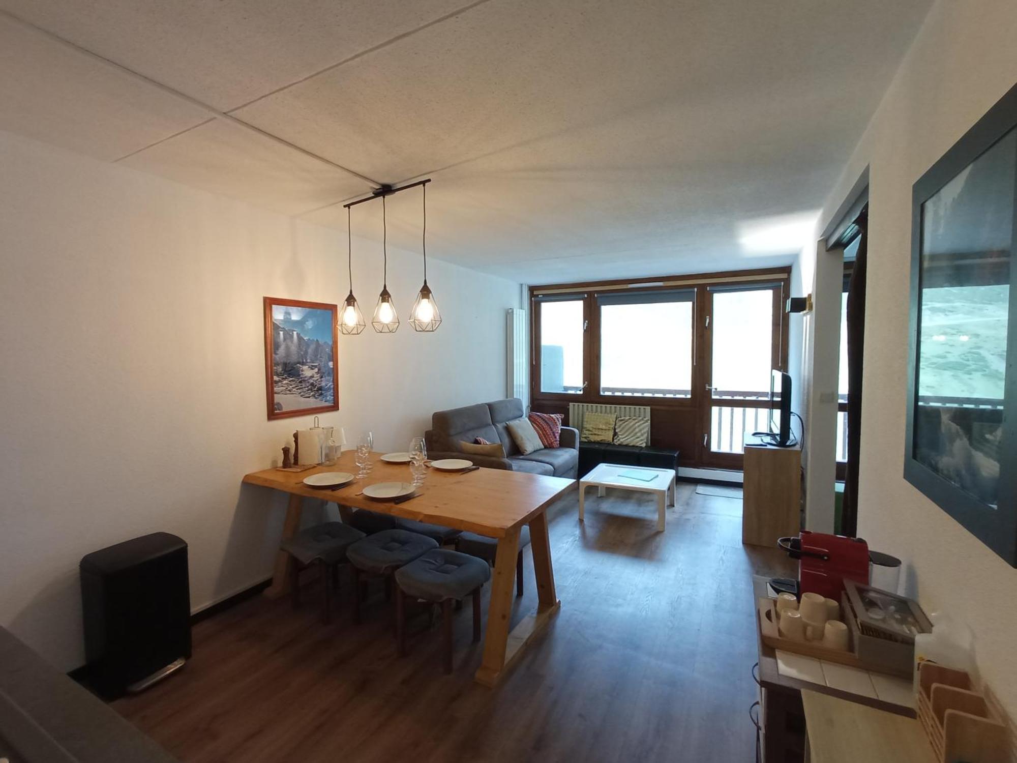 Superbe Appartement Vue Panoramique Pied Des Pistes La Mongie Exterior photo